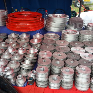 Remenice i osovine za razne prijenose