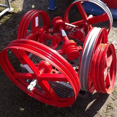 Remenice i osovine za razne prijenose