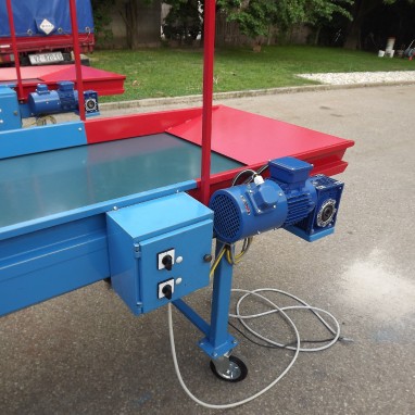 Transportne  trake za sortiranje s potenciometrom za reguliranje brzine