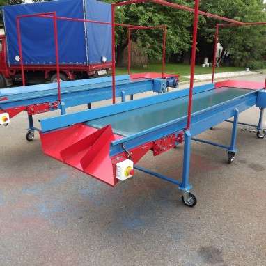 Transportne  trake za sortiranje s potenciometrom za reguliranje brzine