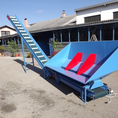 Transportne trake za drvo i sječku